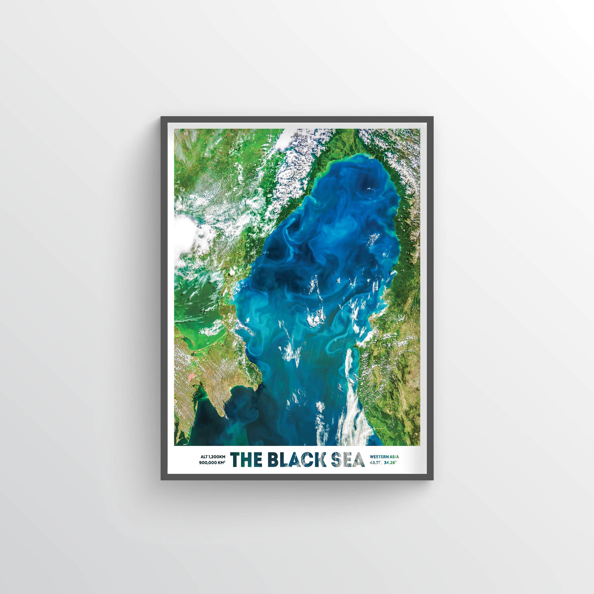Black Sea Earth Photography - Art Print