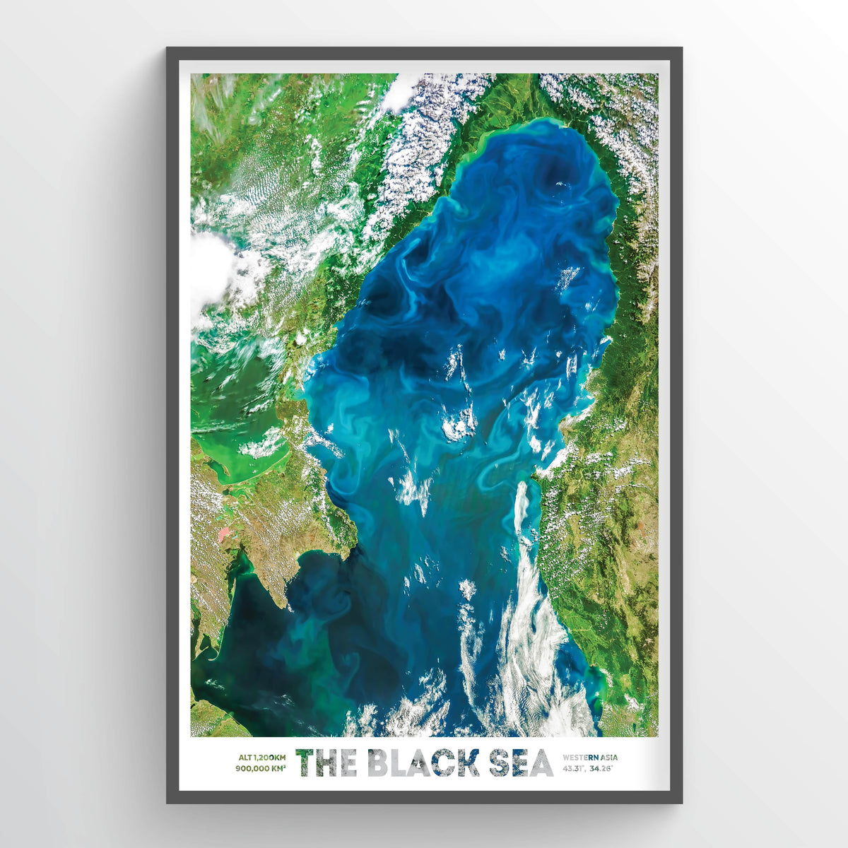 Black Sea Earth Photography - Art Print - Point Two Design