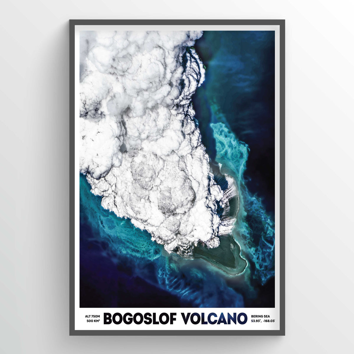 Bogoslof Earth Photography - Art Print - Point Two Design