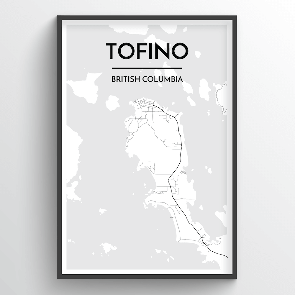Tofino City Map - Point Two Design