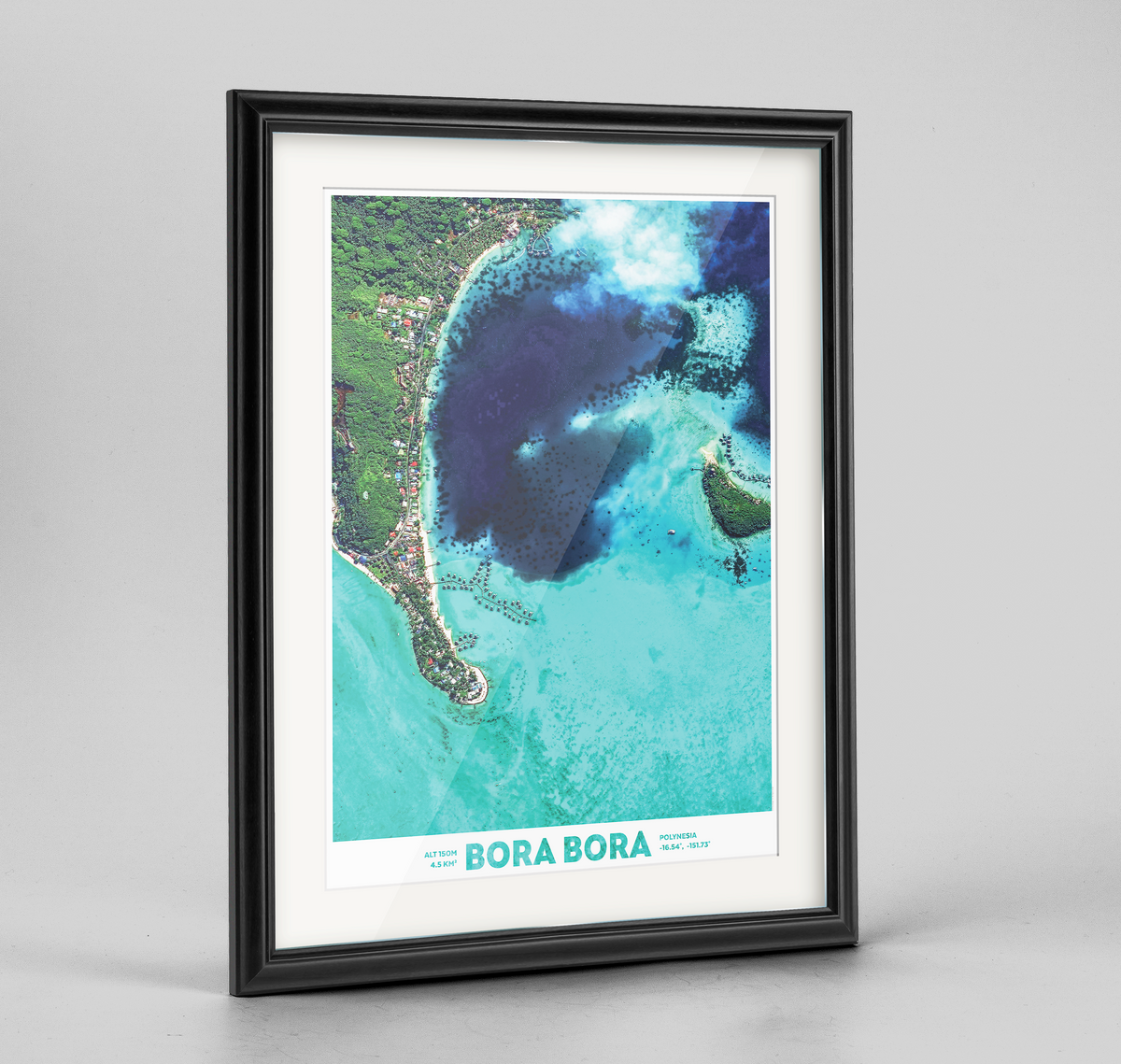 Bora Bora Earth Photography - Art Print - Point Two Design