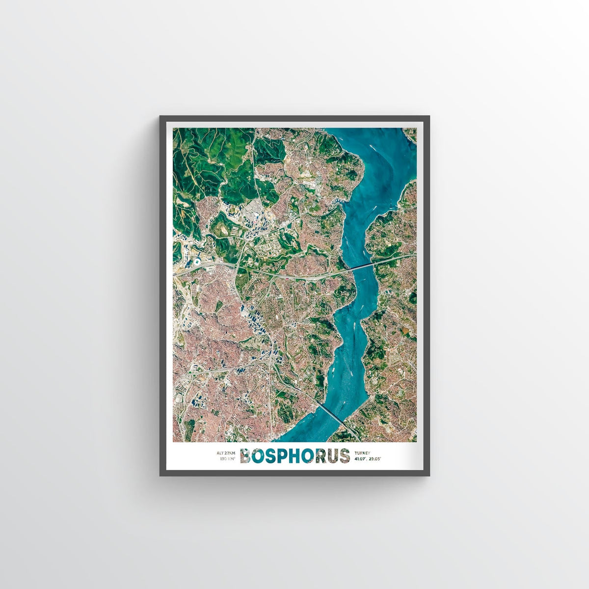 Bosphorus Earth Photography - Art Print