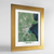 Boston Earth Photography Art Print - Framed