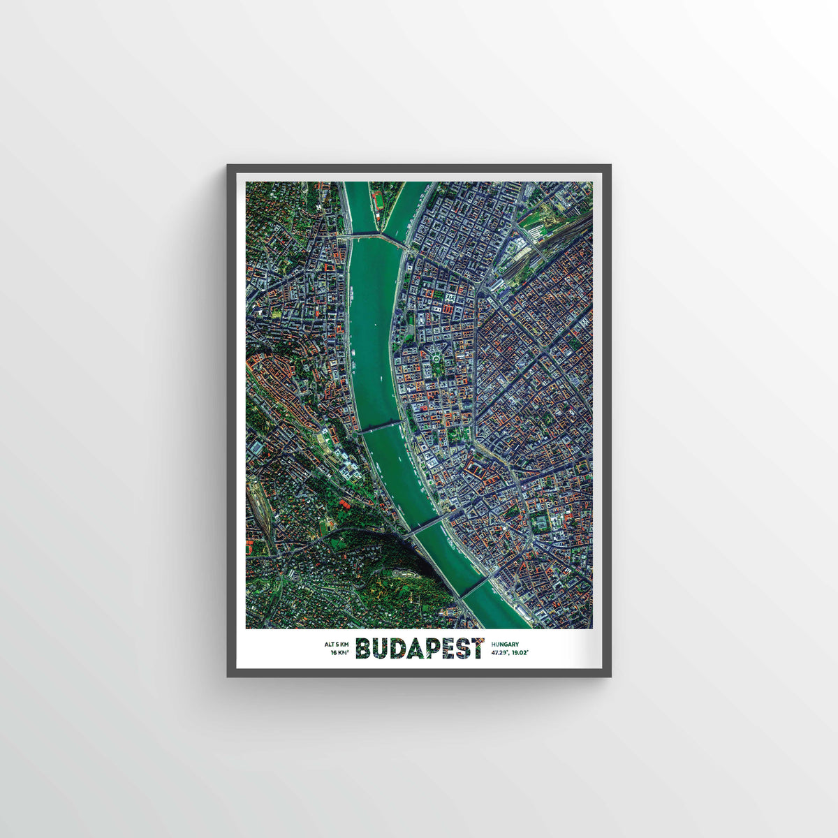 Budapest Earth Photography - Art Print