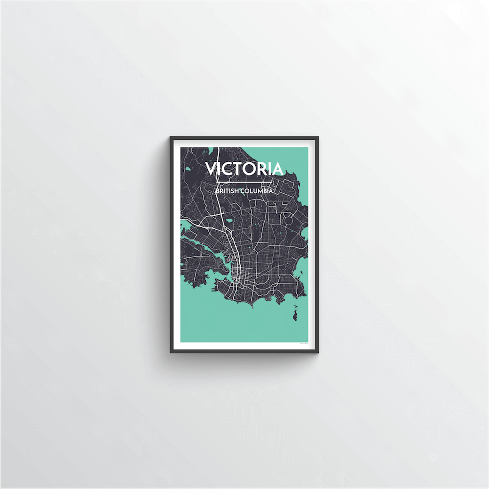 Victoria City Map - Point Two Design