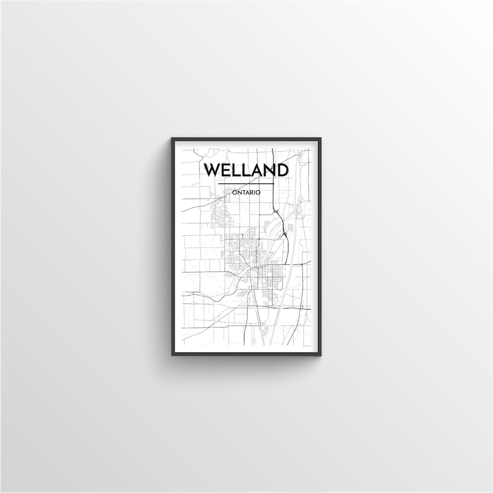Welland City Map - Point Two Design