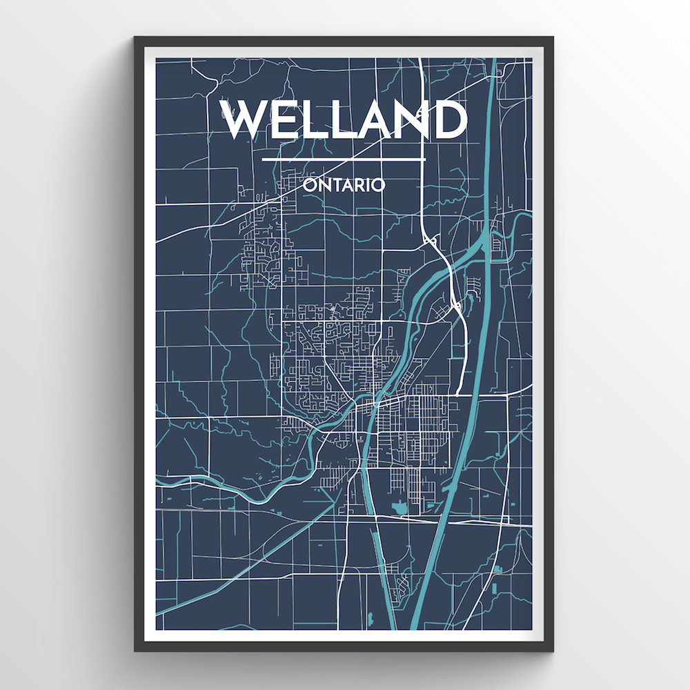 Welland City Map - Point Two Design