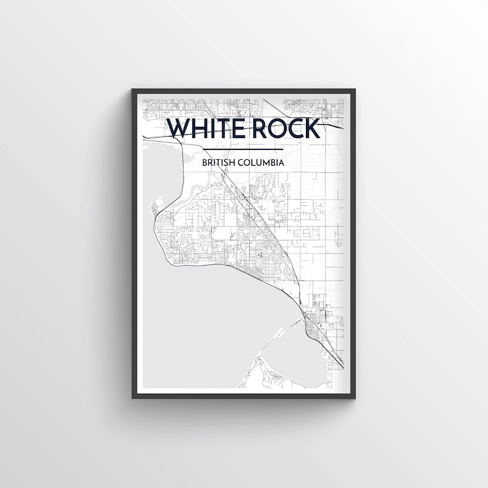 White Rock City Map - Point Two Design