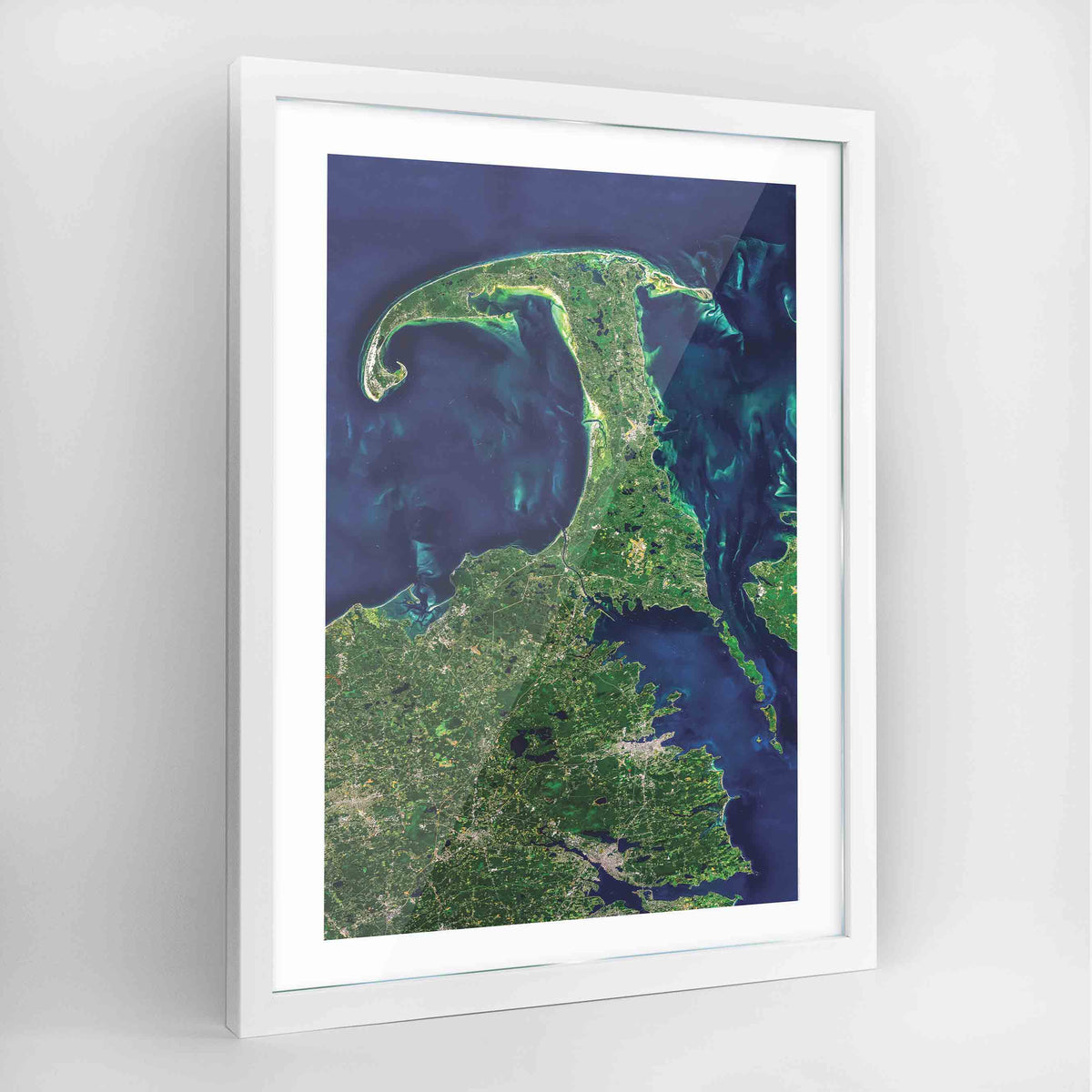Cape Cod Earth Photography Art Print - Framed