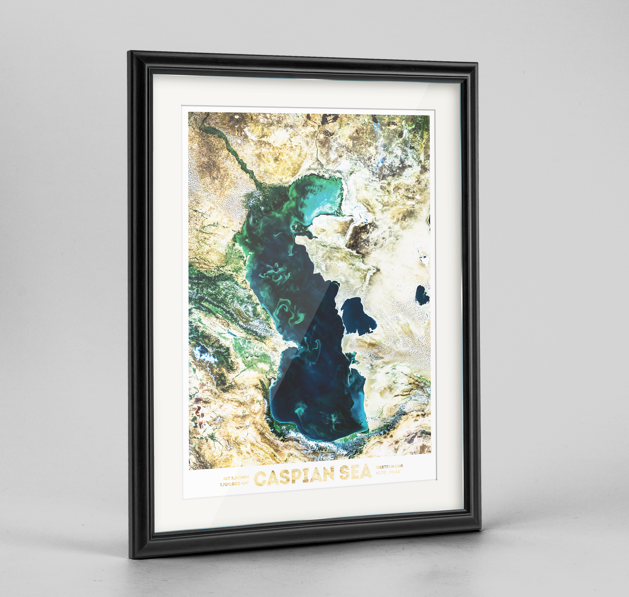 Caspian Sea Earth Photography - Art Print - Point Two Design
