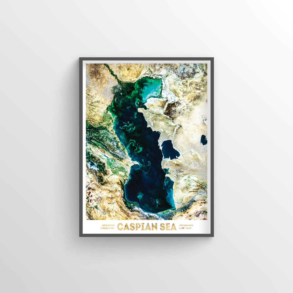 Caspian Sea Earth Photography - Art Print