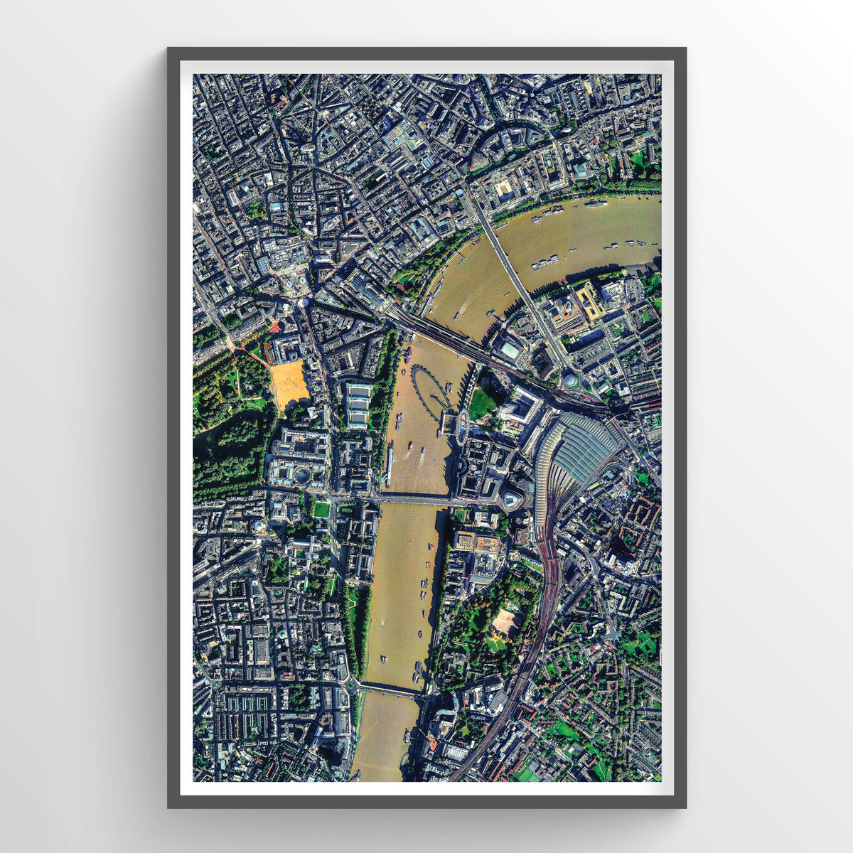 Central London Earth Photography - Art Print - Point Two Design