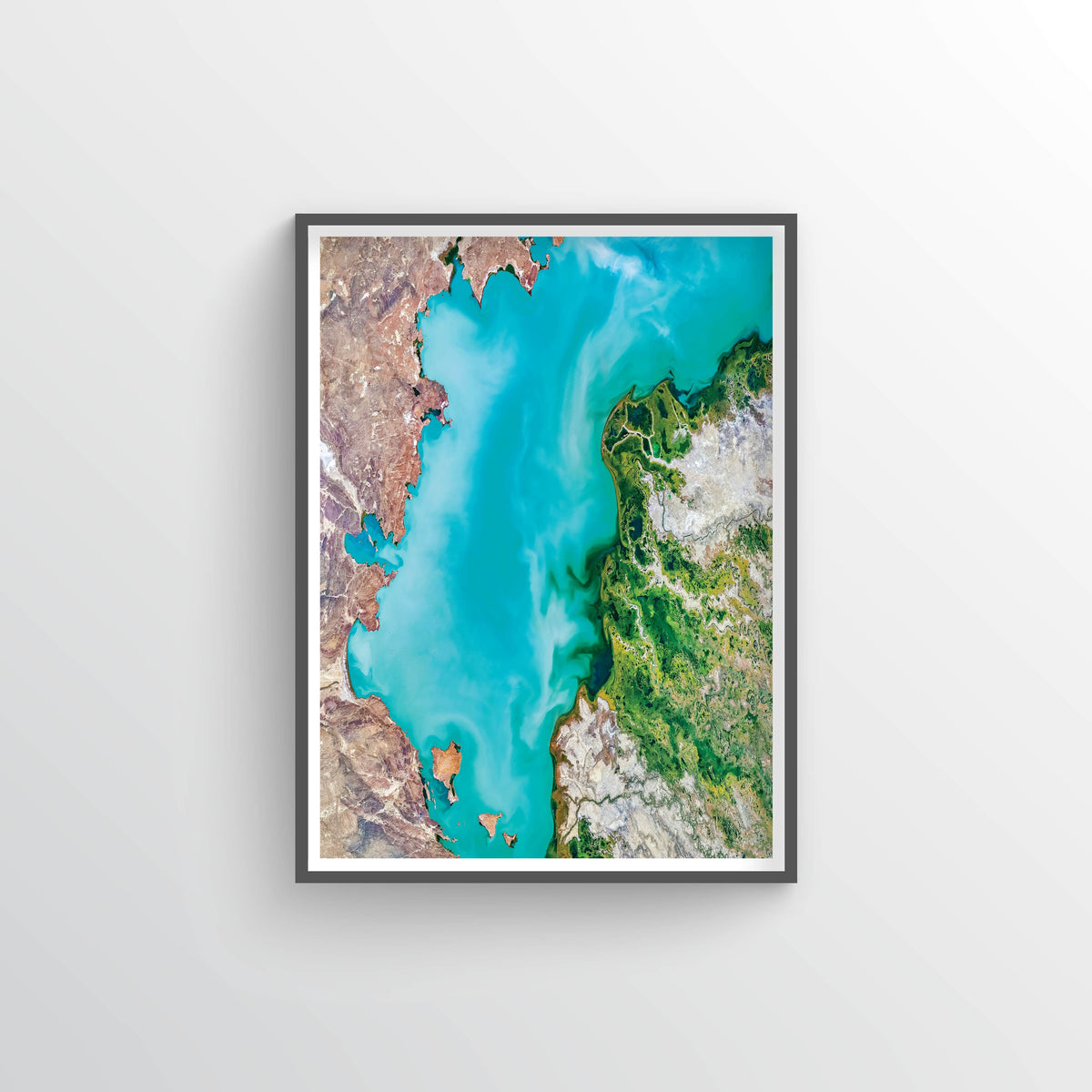 Lake Balkhash Earth Photography - Art Print