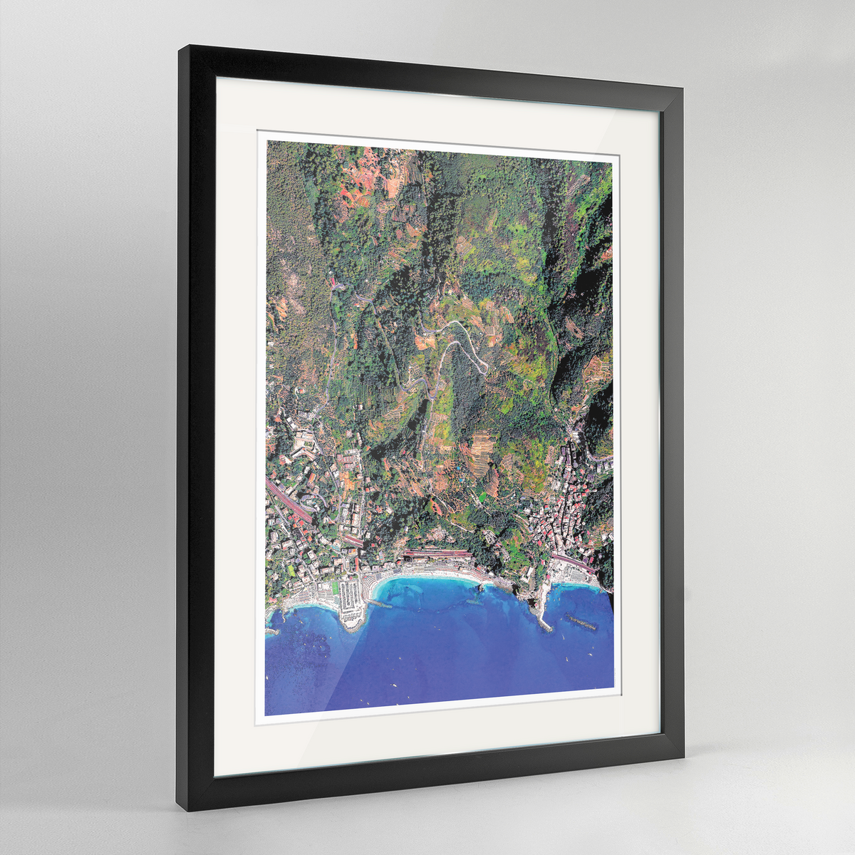 Cinque Terre Earth Photography Art Print - Framed