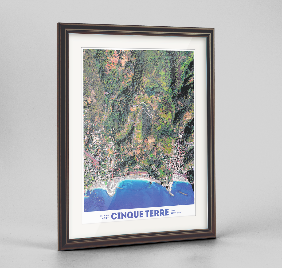 Cinque Terre Earth Photography Art Print - Framed