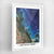 Coast of Sao Paulo Earth Photography Art Print - Framed