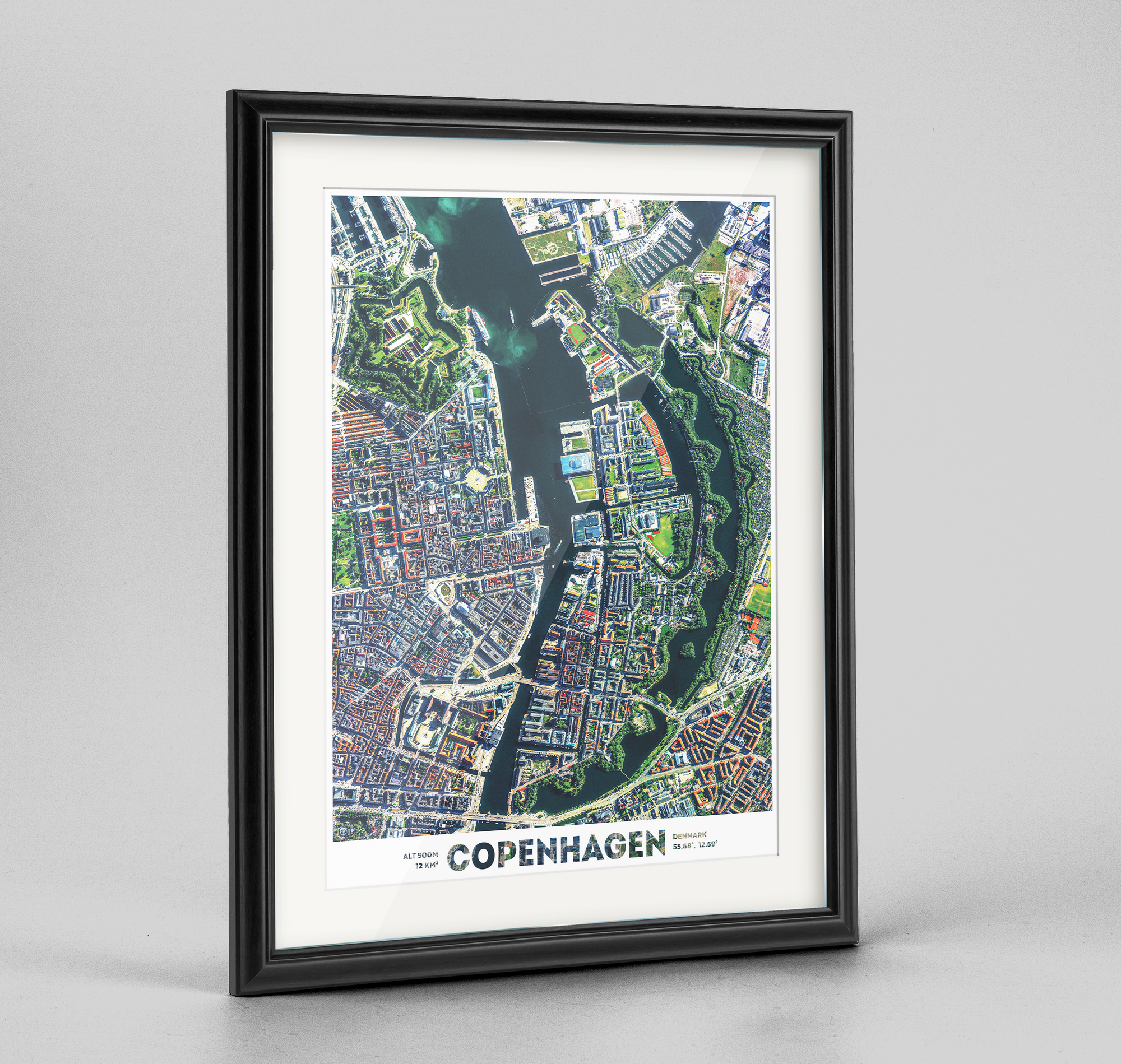 Copenhagen Earth Photography - Art Print - Point Two Design