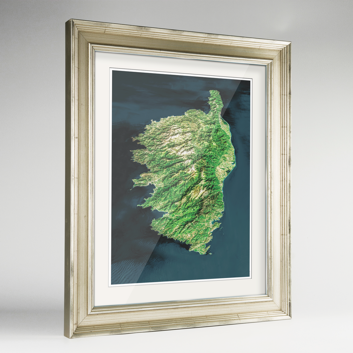 Corsica Earth Photography Art Print - Framed