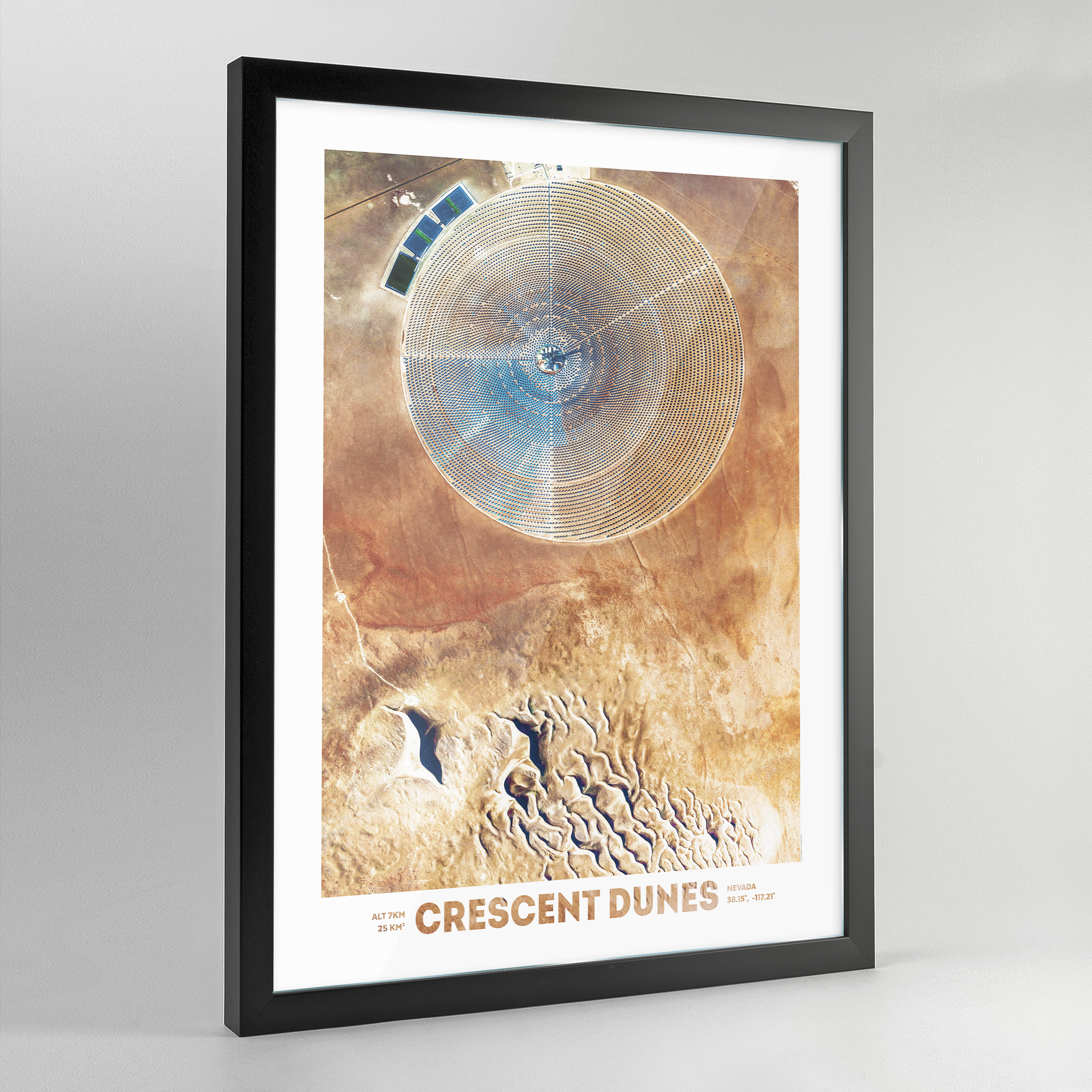 Crescent Dunes Earth Photography - Art Print - Point Two Design