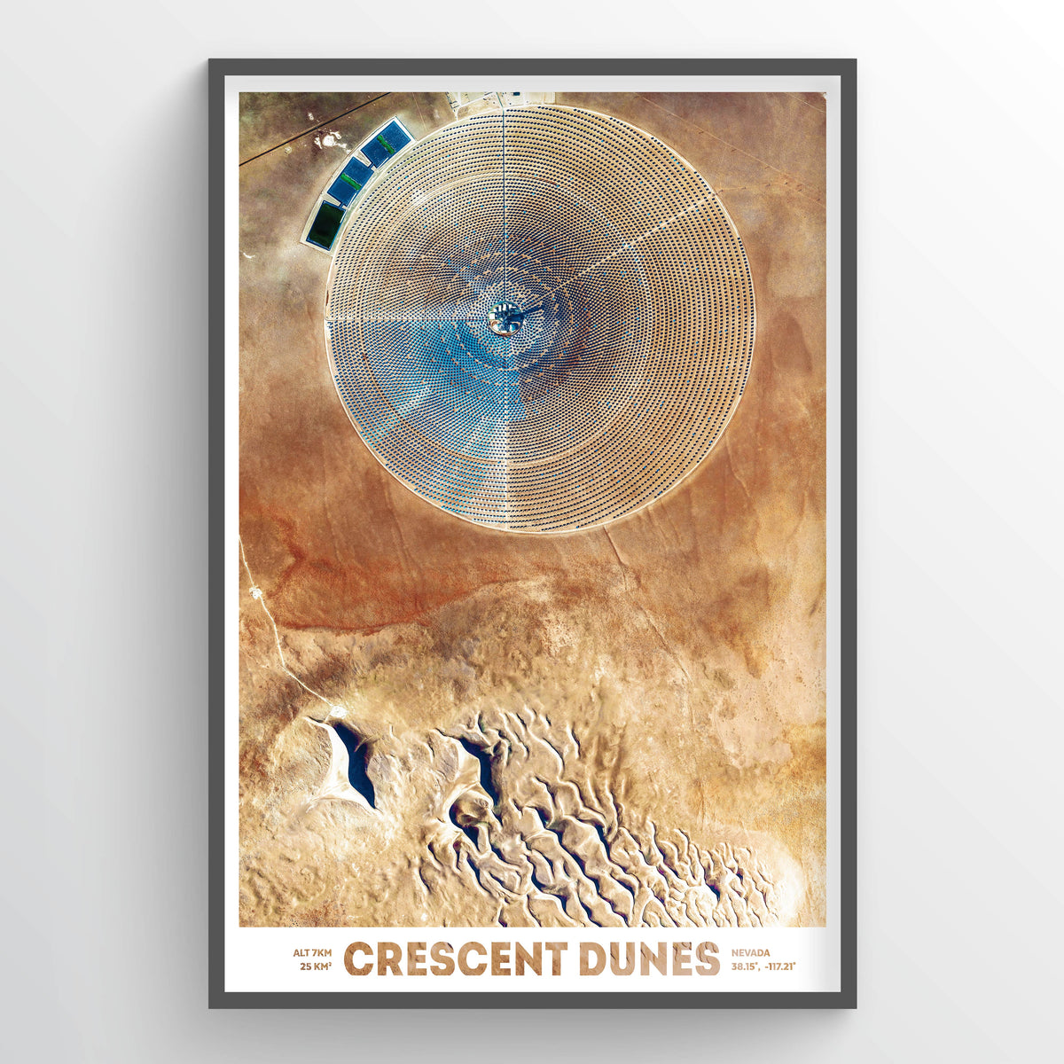 Crescent Dunes Earth Photography - Art Print - Point Two Design