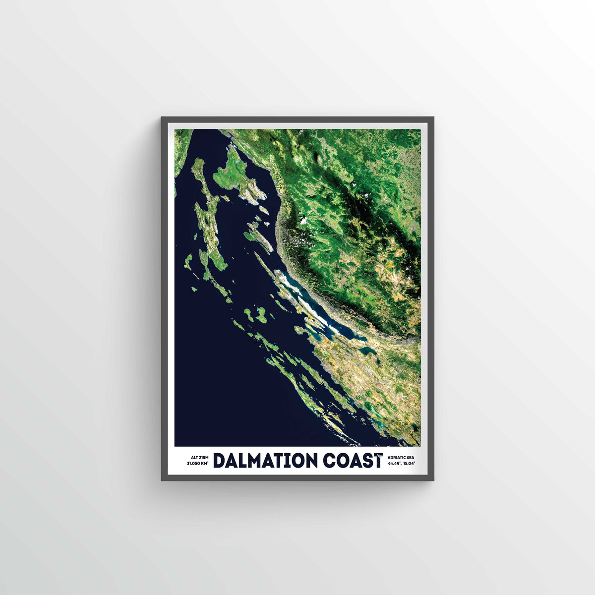 Dalmatian Coast Earth Photography - Art Print