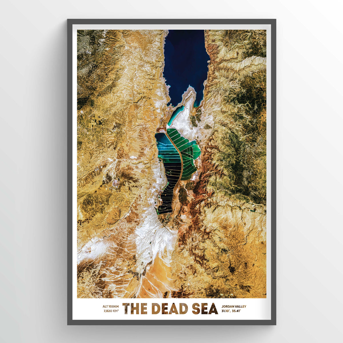 Dead Sea Earth Photography - Art Print - Point Two Design