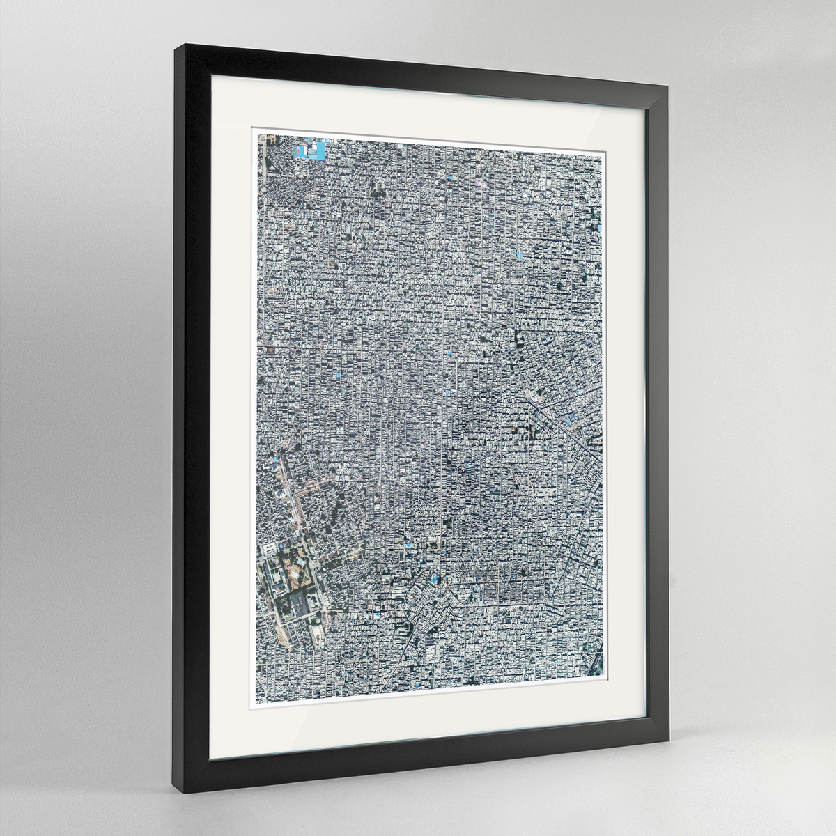 Delhi Earth Photography Art Print - Framed