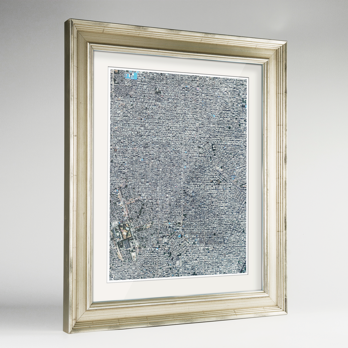 Delhi Earth Photography Art Print - Framed