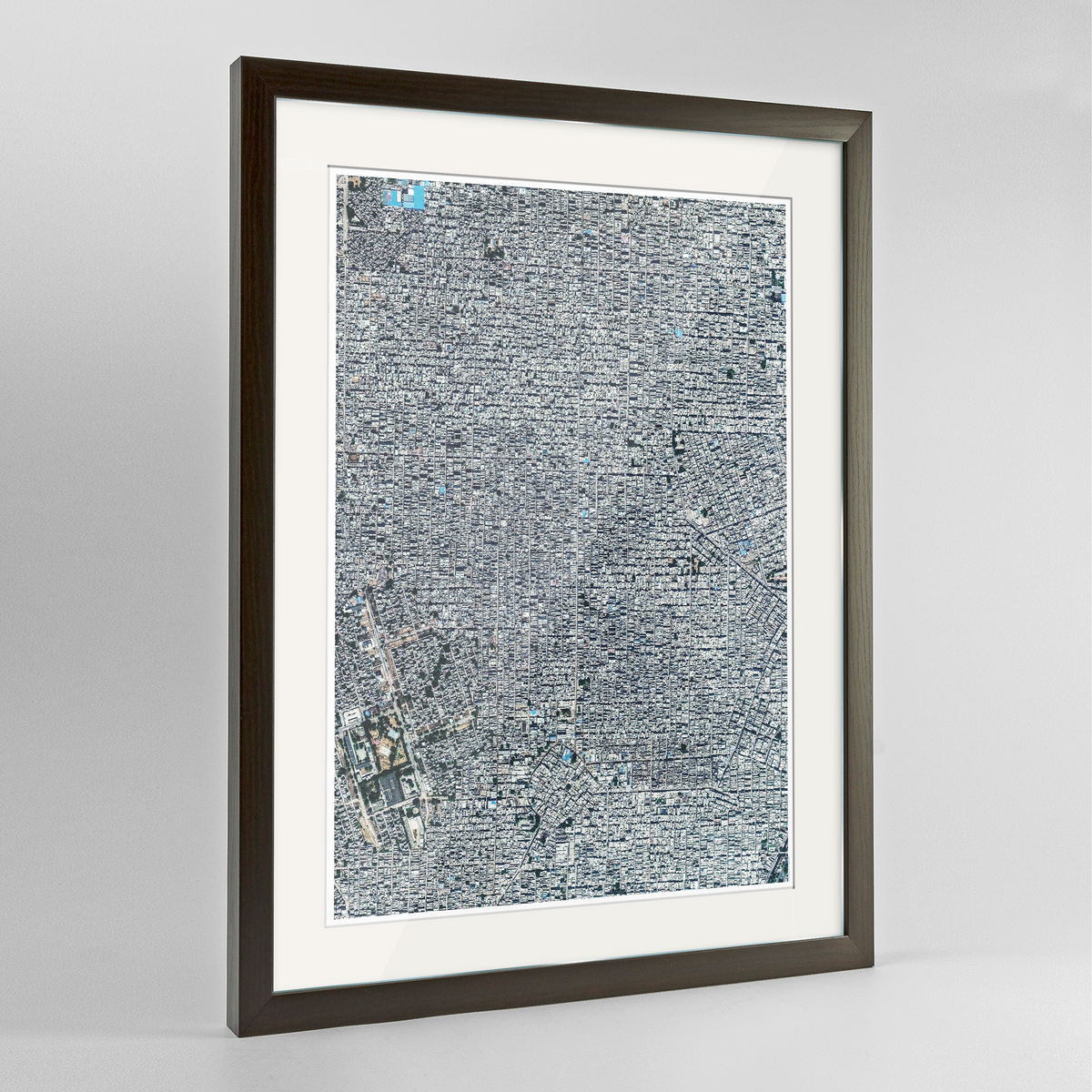 Delhi Earth Photography Art Print - Framed