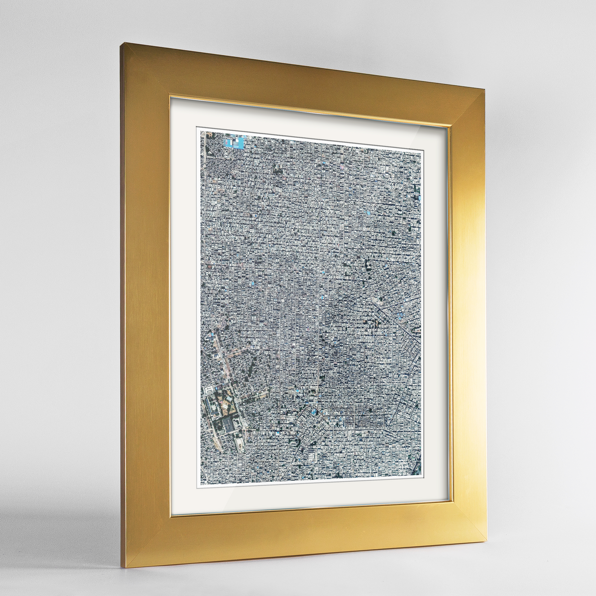 Delhi Earth Photography Art Print - Framed