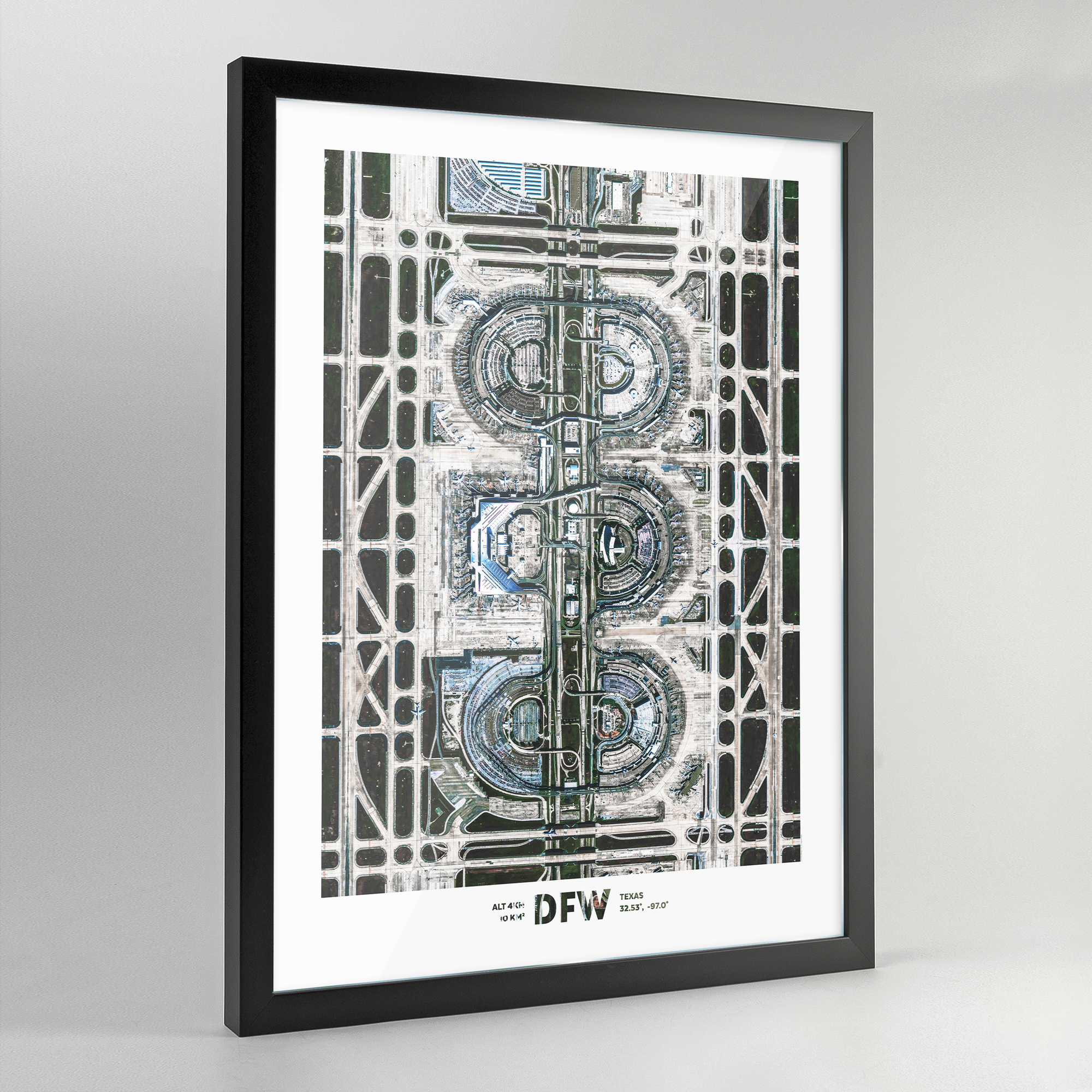 DFW Earth Photography - Art Print - Point Two Design