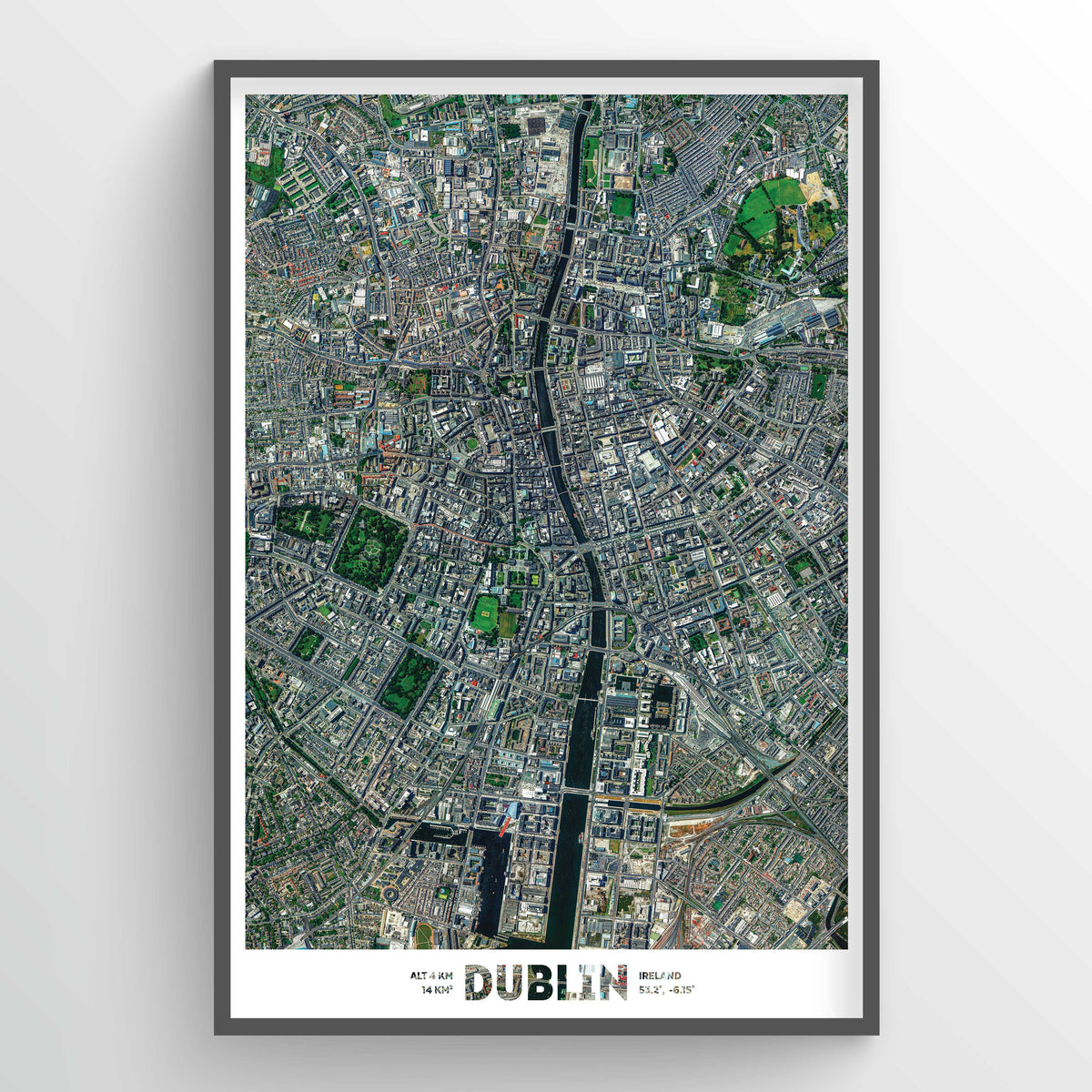 Dublin Earth Photography - Art Print - Point Two Design