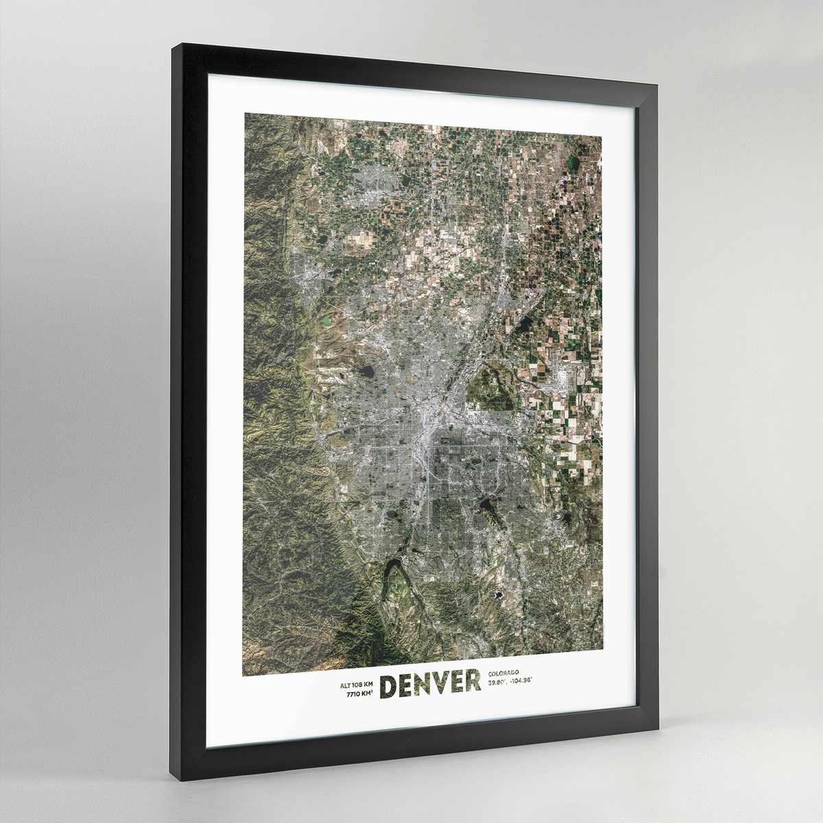 Denver Earth Photography - Art Print - Point Two Design