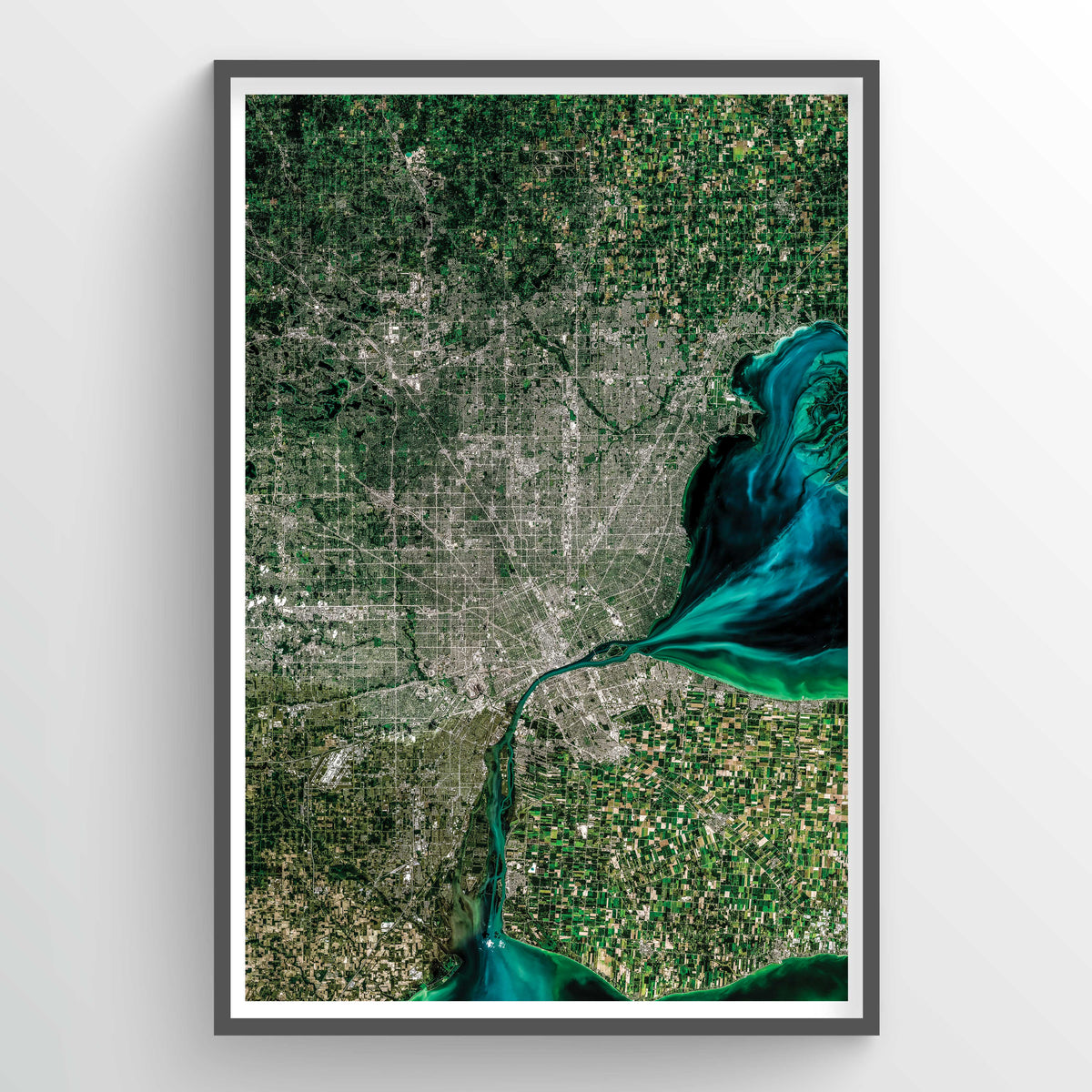 Detroit Earth Photography - Art Print - Point Two Design