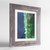 Ehukai Earth Photography Art Print - Framed