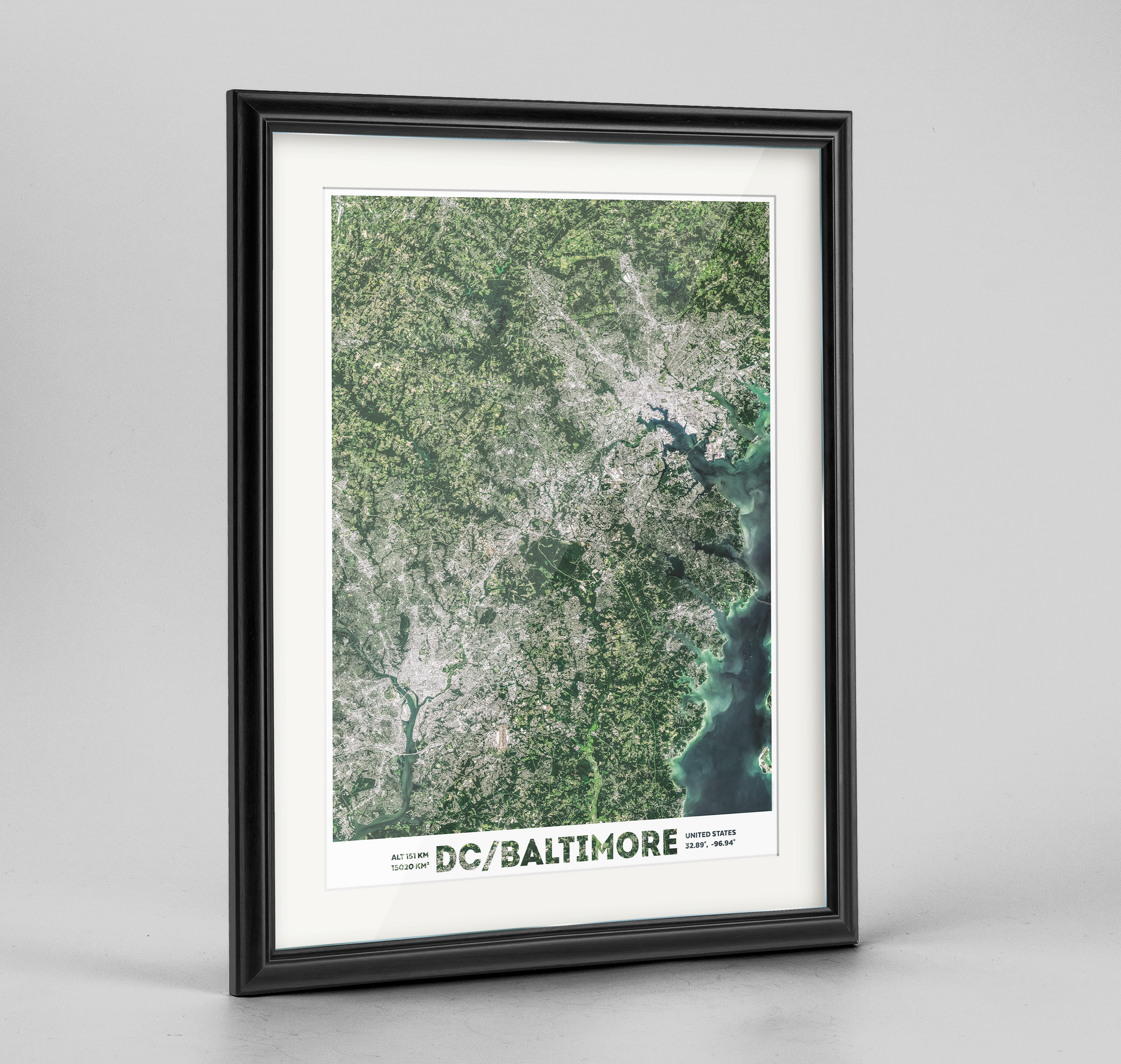 DC/Baltimore Earth Photography - Art Print - Point Two Design