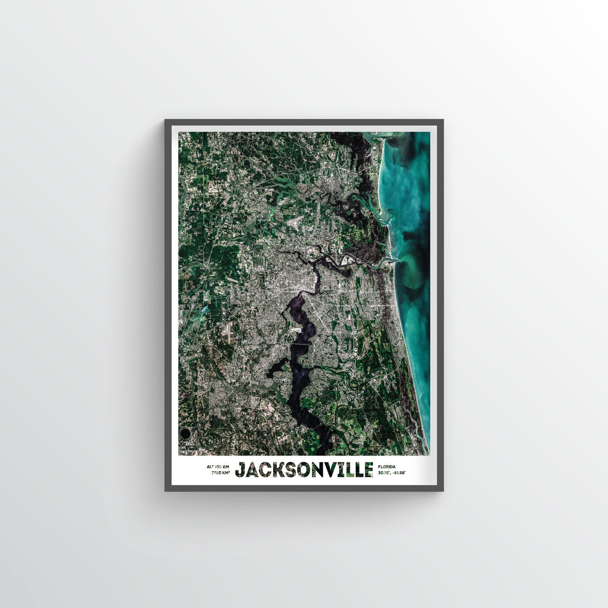 Jacksonville Earth Photography - Art Print