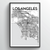 Los Angeles Map Art Print - Point Two Design