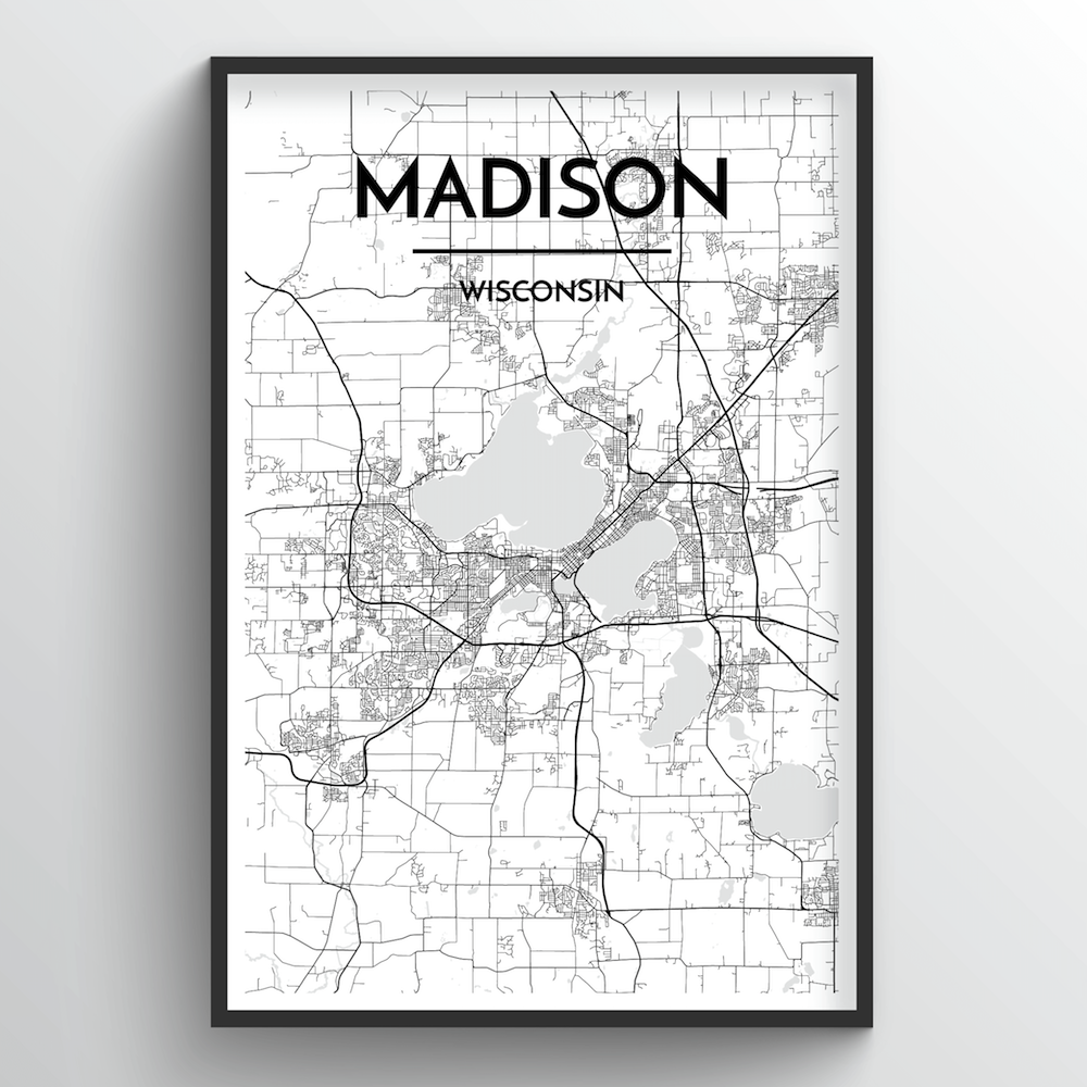 Madison City Map - Point Two Design