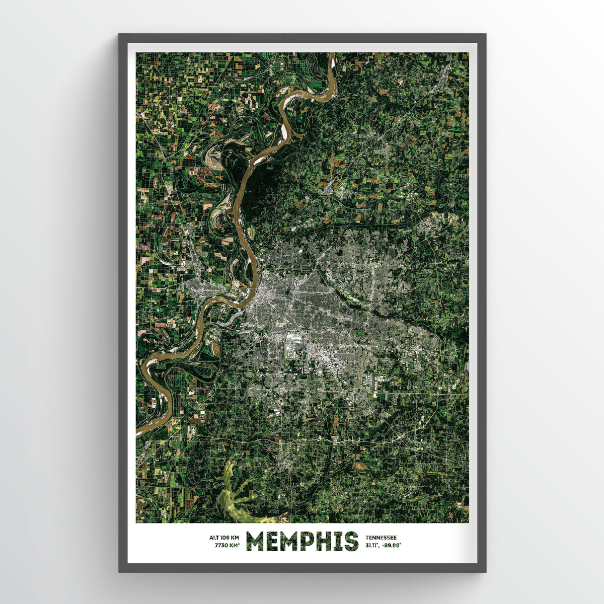 Memphis Earth Photography - Art Print