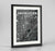 Framed Minneapolis Map Art Print 24x36" Traditional Black frame Point Two Design Group