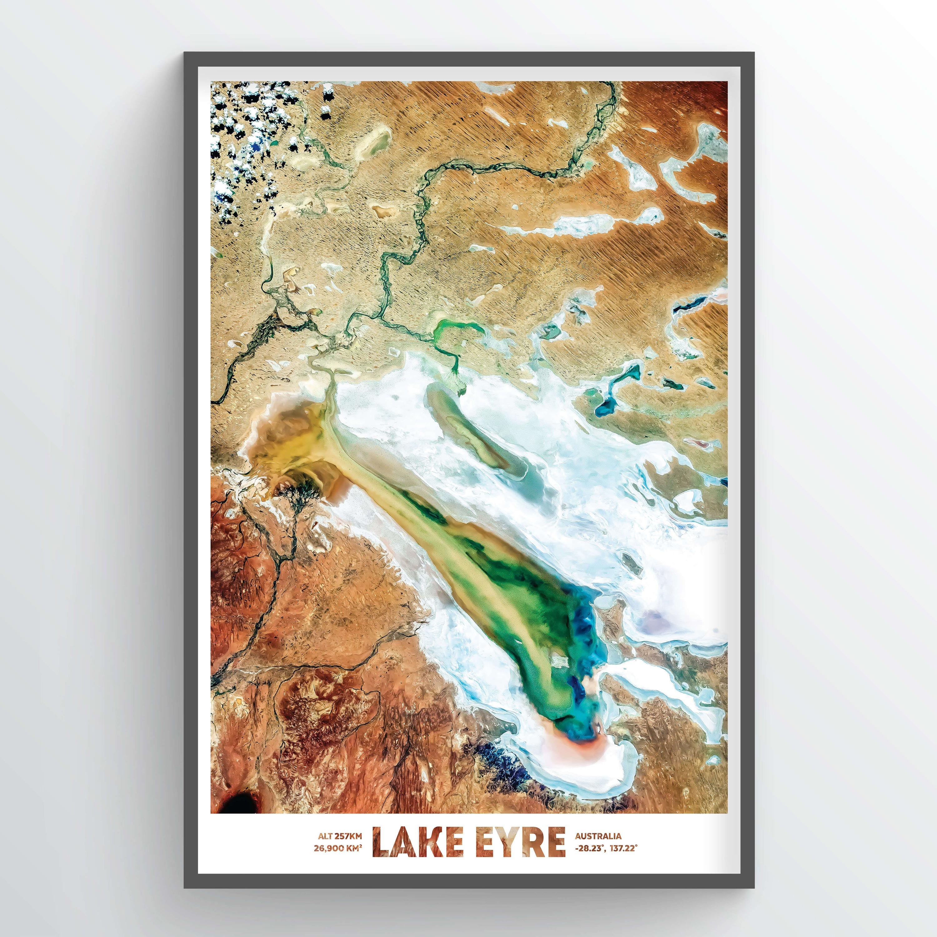lake eyre map