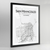 San Francisco Map Framed Art Print - Farmed