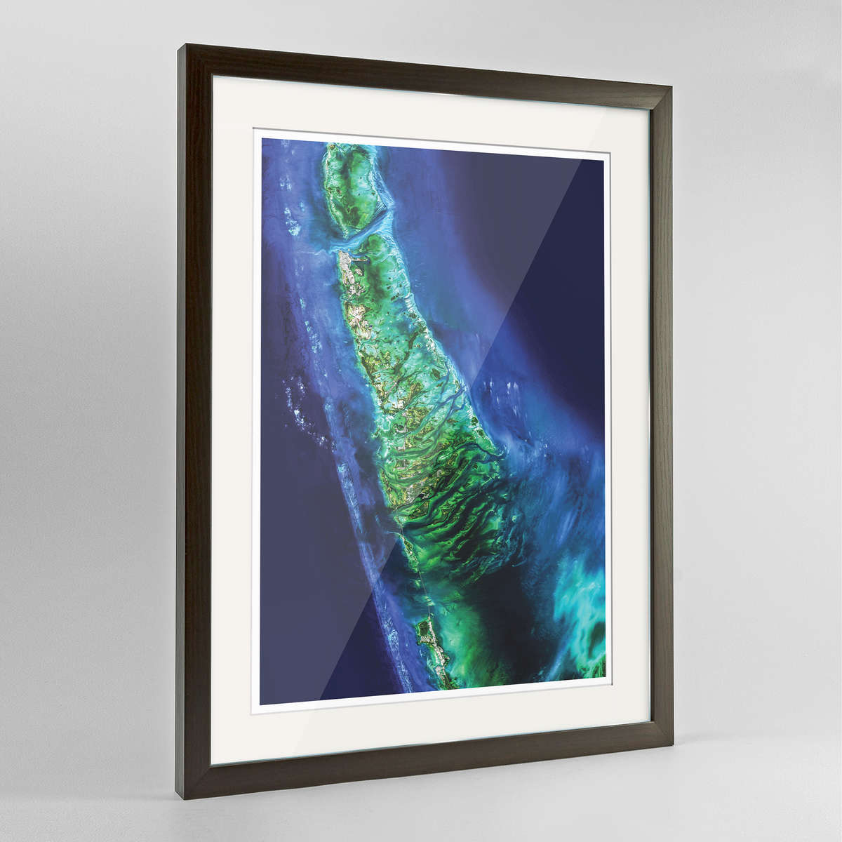 Florida Keys Earth Photography Art Print - Framed