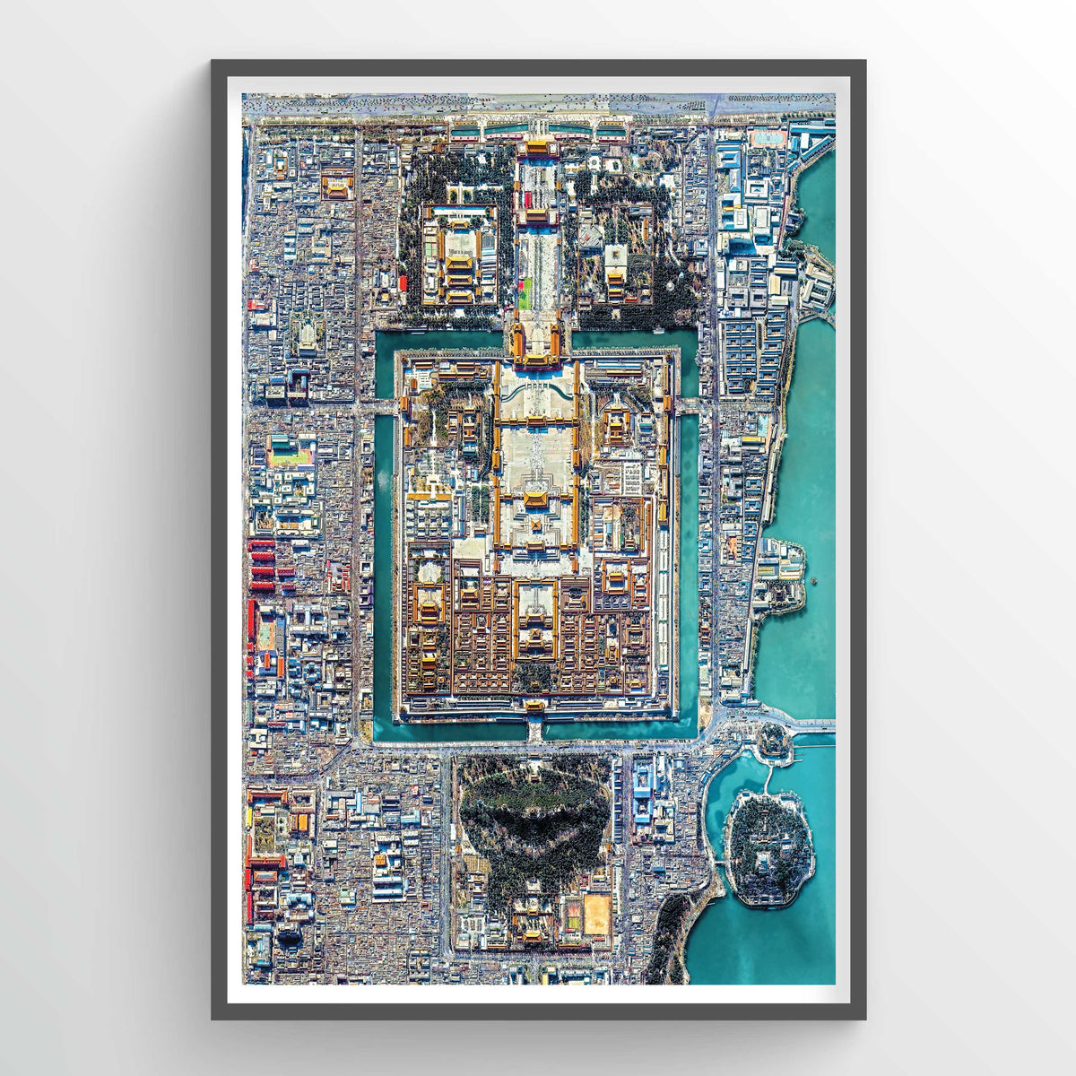Forbidden City Earth Photography - Art Print - Point Two Design