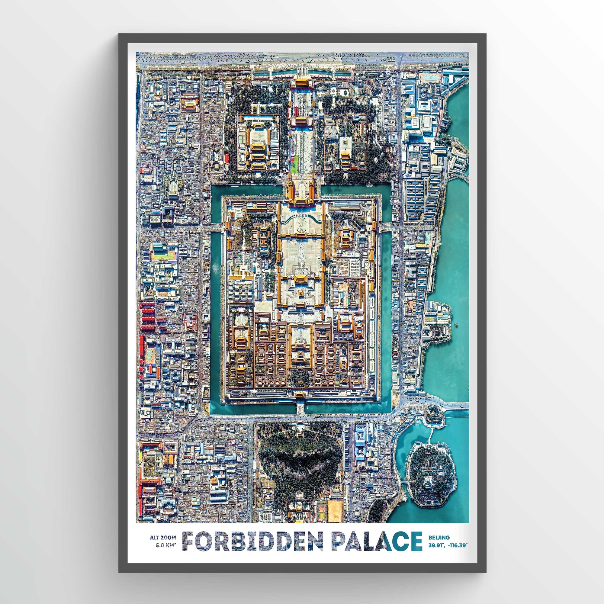 Forbidden City Earth Photography - Art Print - Point Two Design