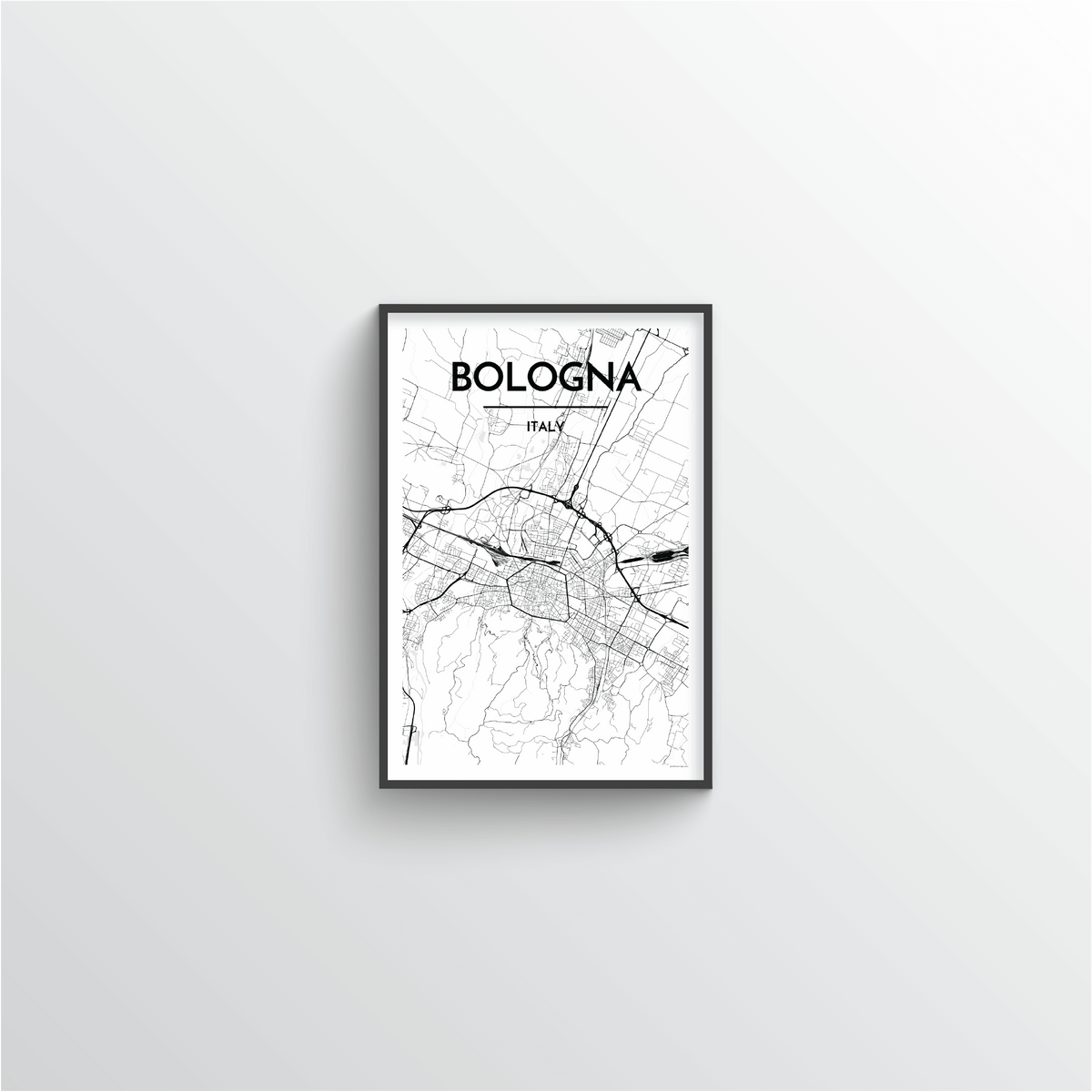 Bologna City Map - Point Two Design