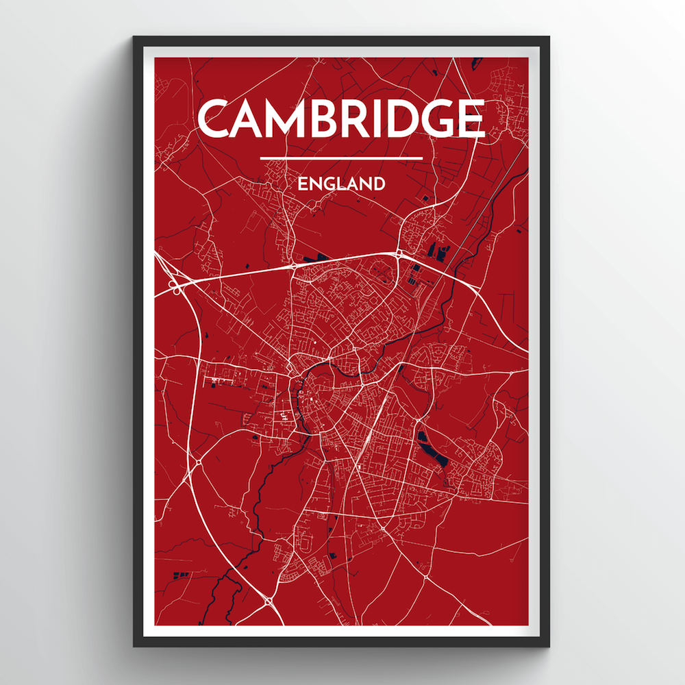 Cambridge England Map