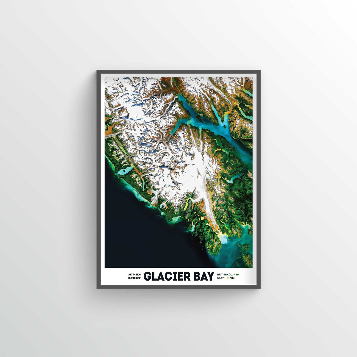 Glacier Bay Alaska Earth Photography - Art Print
