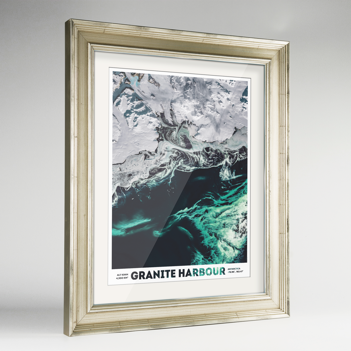 Granite Harbour Earth Photography Art Print - Framed